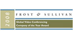 2008 Frost and Sullivan Global Video Conferencing Company of the Year Award